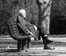 old man on the bench by born.to.be.mild on flickr 228 195