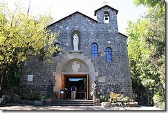 Church in Plaza Vasco Cerro Cristobal Santiago Chile by Robert Cutts on Flickr
